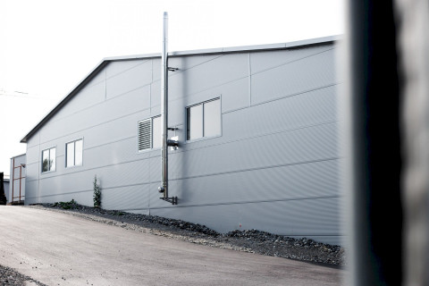 Blechdach und Fassade